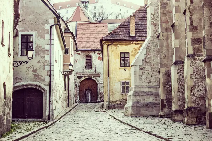 photographie architecturale de maisons maçonnées
